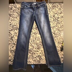 Maurices Dark Blue Boot Cut Jeans